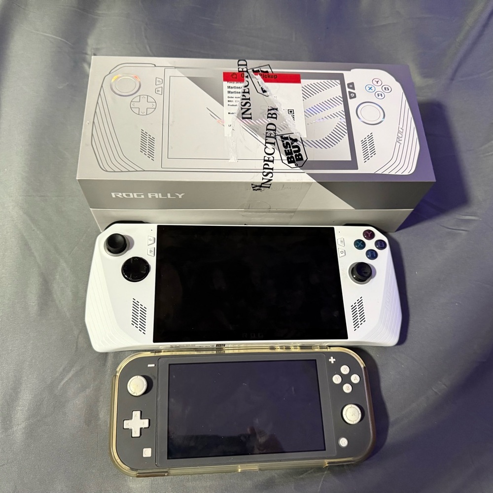 Ally White Handheld Gaming Console